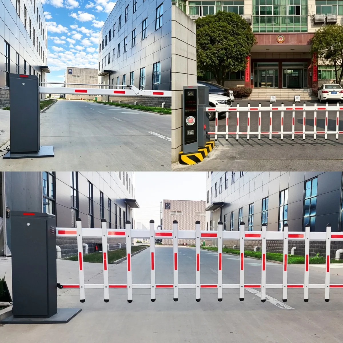 Barrera de Peaje de Acero Inoxidable y Sistema de Portón Batiente – Control de Acceso Vehicular de Servicio Pesado y Sistema de Gestión de Tránsito2