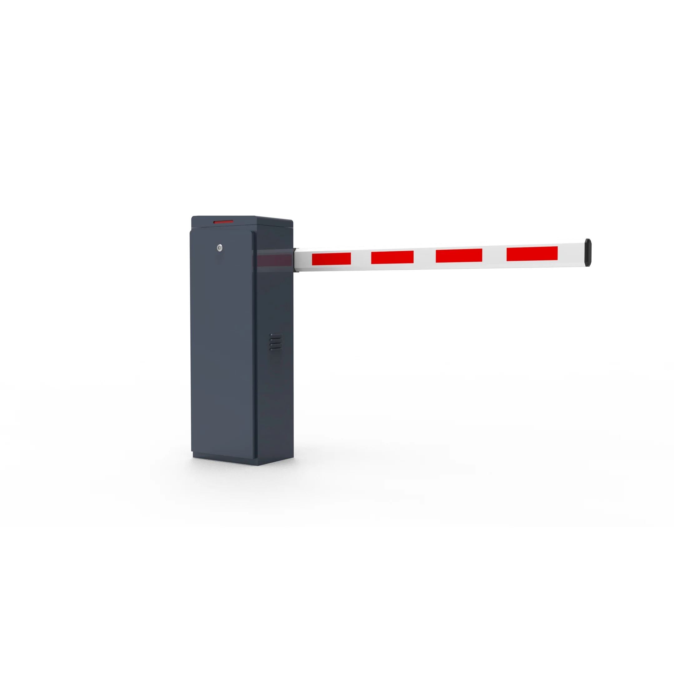 Barrera de Brazo Articulado DC para Sistema de Recaudación de Peaje – Sistema Inteligente de Brazo Plegable Motorizado para Control de Acceso Vehicular y Gestión de Estacionamiento
