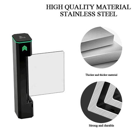 Barrera Batiente Automática con Reconocimiento Facial Biométrico para Gimnasios y Centros de Fitness – Sistema Inteligente Automatizado de Control de Acceso1