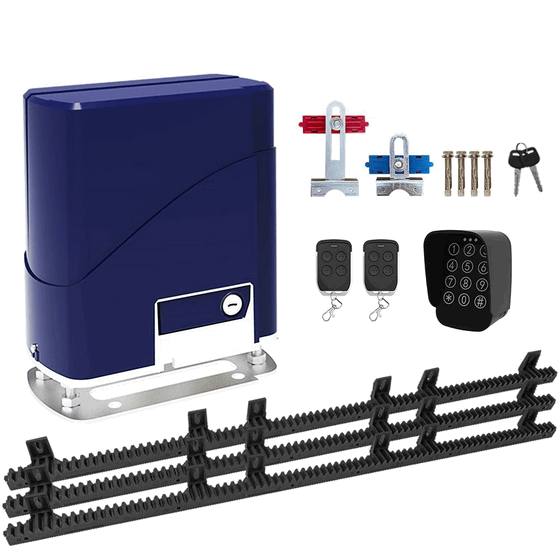 Kit de Motor para Portón Corredizo Automático de 800 kg de Servicio Pesado – Abridor Eléctrico de Portón Corredizo con Control Remoto Inalámbrico para Seguridad Residencial y Comercial3