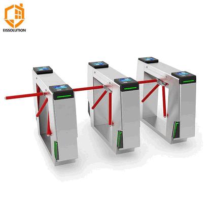 Barrera Batiente Automática para Edificios de Oficinas Modernos con Motor Sin Escobillas, Reconocimiento Facial y Escáner de Código QR – Sistema Inteligente de Acceso Biométrico3