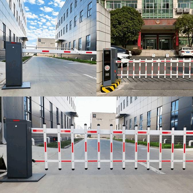 Weatherproof Aluminum Alloy DC Brushless Barrier Gate with LED Night Vision3
