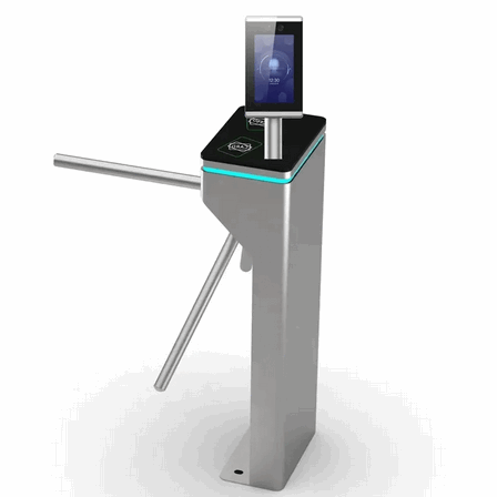 Molinete de Trípode Automático con Reconocimiento Facial Biométrico para Gimnasios y Centros de Fitness – Sistema Avanzado de Control de Acceso de Miembros