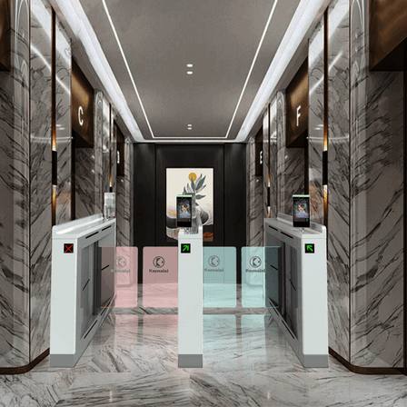 Swimming Pool & Office Intelligent Swing Gate with Face Recognition Technology2