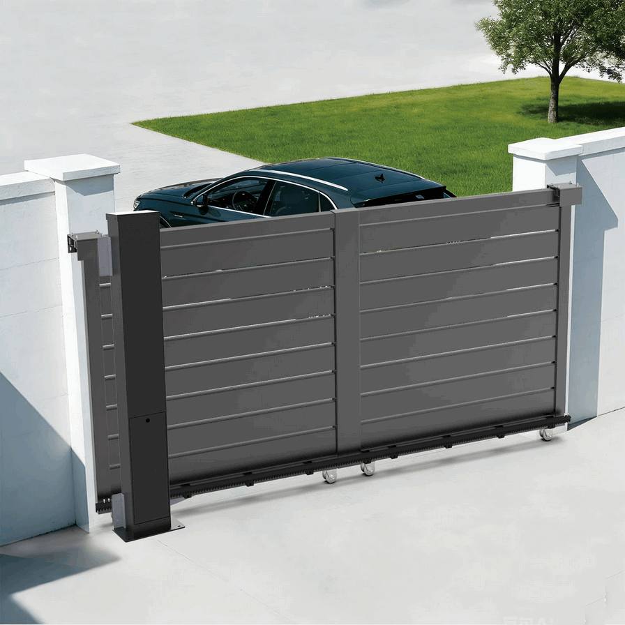 Servicios Profesionales de Instalación de Portones Corredizos para Villas de Lujo – Paquete Completo Premium de Motor Automático para Propiedades de Alta Gama4