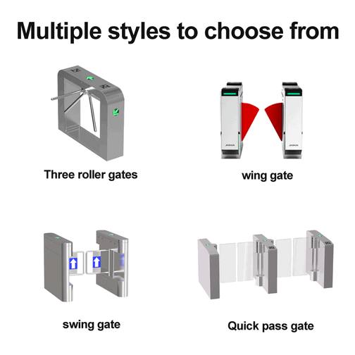 Office Building Tripod Turnstile for Gated Community Security Management4