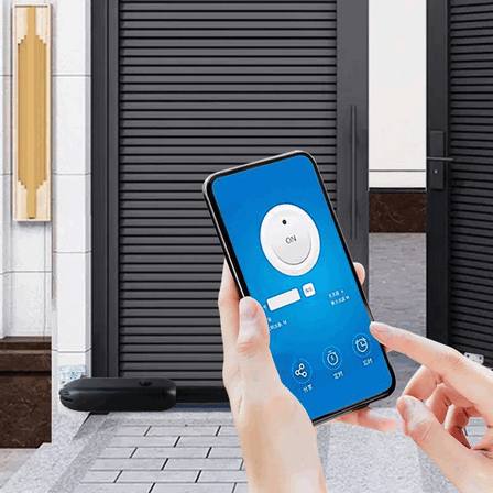 Kit de Motor para Portón Batiente Simple Automático DC24V de Servicio Pesado – Sistema Abridor Eléctrico de 400 kg para Seguridad Perimetral Residencial y Comercial2