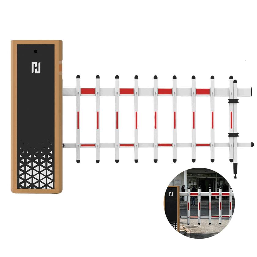 Barrera Automática de Brazo Industrial de Servicio Pesado – Sistema Robusto de Control de Acceso para Infraestructura y Obras de Construcción