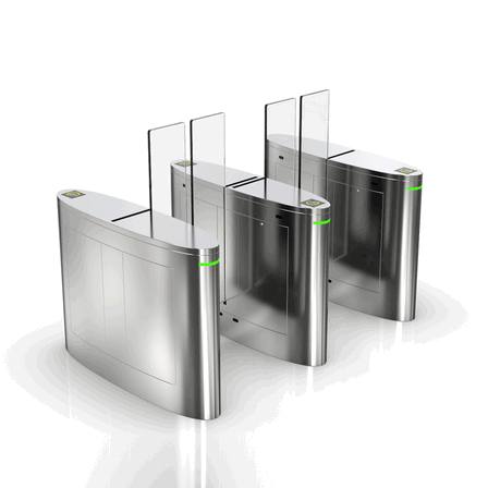 Brushless Wing Gate with Face Recognition & QR Access for Modern Tech Offices4