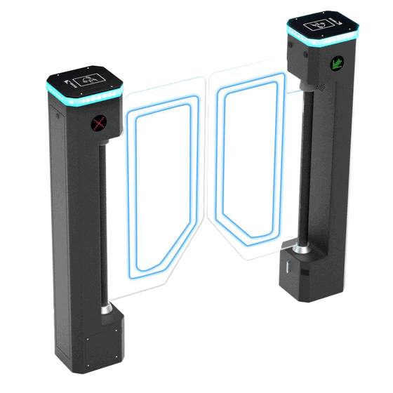 Barrera Batiente Automática Resistente a la Intemperie IP44 con Reconocimiento Facial – Sistema Anticola Avanzado para Prevención de Acceso No Autorizado