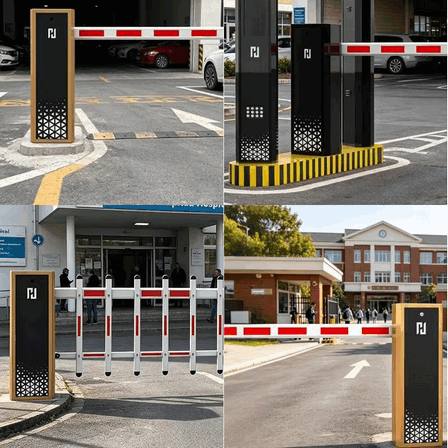 CE Certified Smart ANPR Boom Barrier System with Integrated High-Speed Camera3