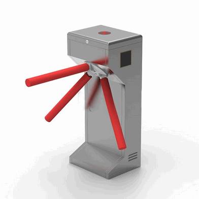 High-Security 304 Stainless Steel Tripod Turnstile for Corporate Office Access Control2