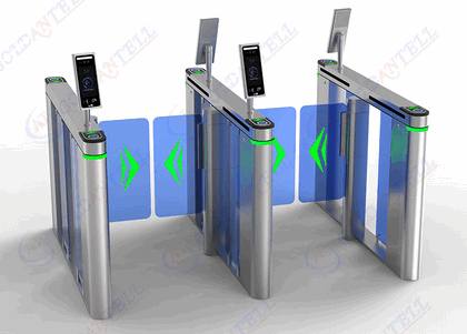 Biometric Facial Recognition Pedestrian Gate for High-Security Government & Tech Zones2