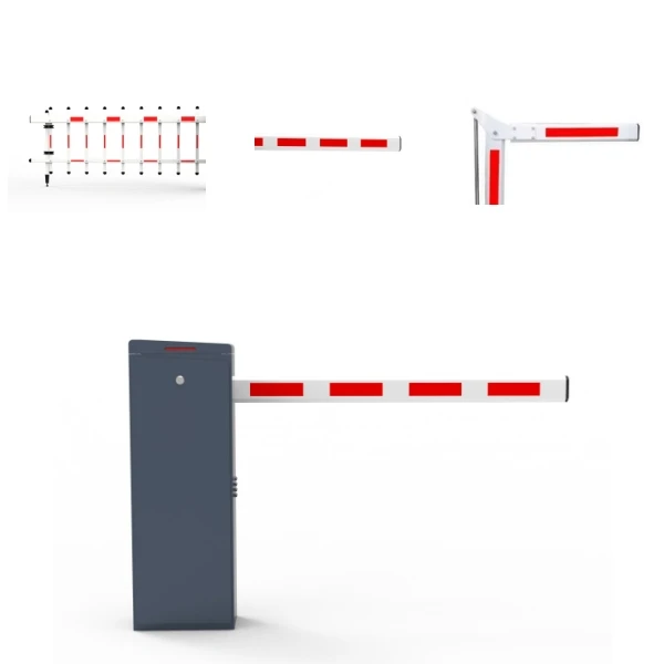 12m Industrial Parking Boom Barrier with Integrated Smart Card Payment Gateway