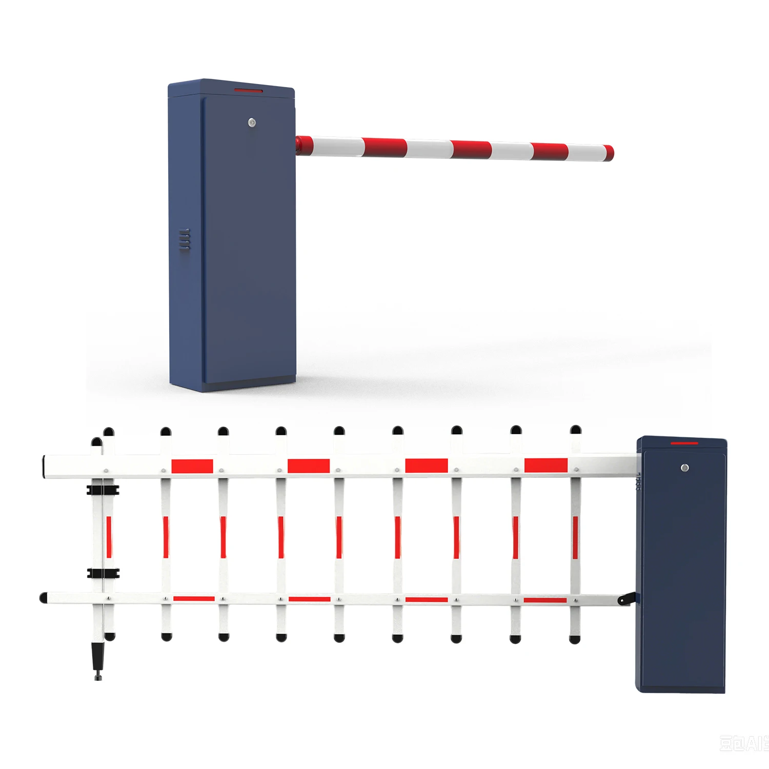 Barrera de Brazo Inteligente de 6 m con Control Remoto Inalámbrico de 30 m – Sistema Motorizado de Control de Acceso Vehicular y Gestión de Tránsito