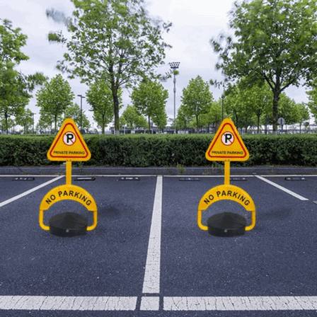 Bloqueador VIP de Estacionamiento Automático – Sistema de Control de Acceso Vehicular Remoto para Gestión de Propiedades y Seguridad de Edificios Comerciales