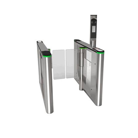 High-Speed RFID Optical Turnstile Speedlane for Corporate Lobby Entrance Security4