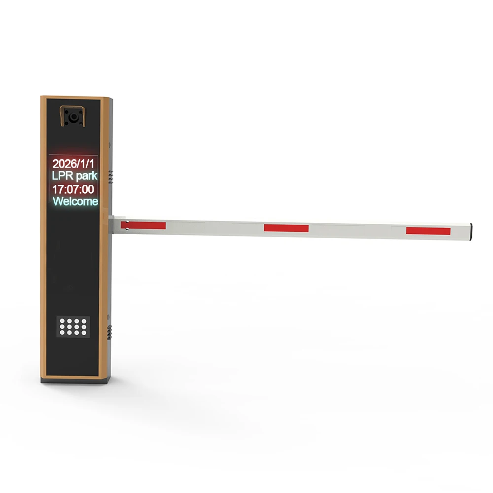 Smart Lot Barrier Gate with LPR Camera & Booth Attendant Integration2