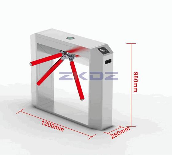 Molinete de Trípode Automático – Sistema Integrado de Reconocimiento Facial y Control de Acceso RFID para Gestión de Ingreso Comercial