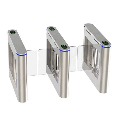 Molinete de Puerta Rápida Óptica de Alta Velocidad con Autenticación Multifactor – Sistema Seguro de Pasillo Peatonal para Corredores Corporativos