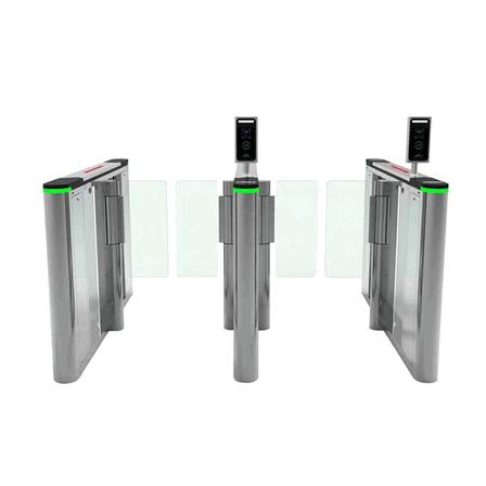 High-Speed RFID Optical Turnstile Speedlane for Corporate Lobby Entrance Security1
