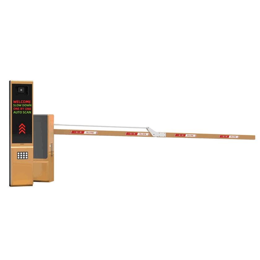 Kit Económico de Barrera de Estacionamiento RFID con Brazo de Aluminio LED Luminoso – Sistema Inteligente Sin Contacto de Control de Acceso Vehicular