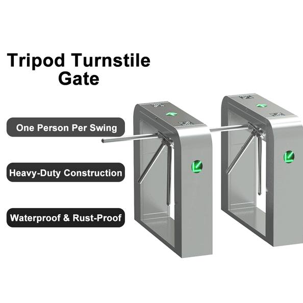 Office Building Tripod Turnstile for Gated Community Security Management2
