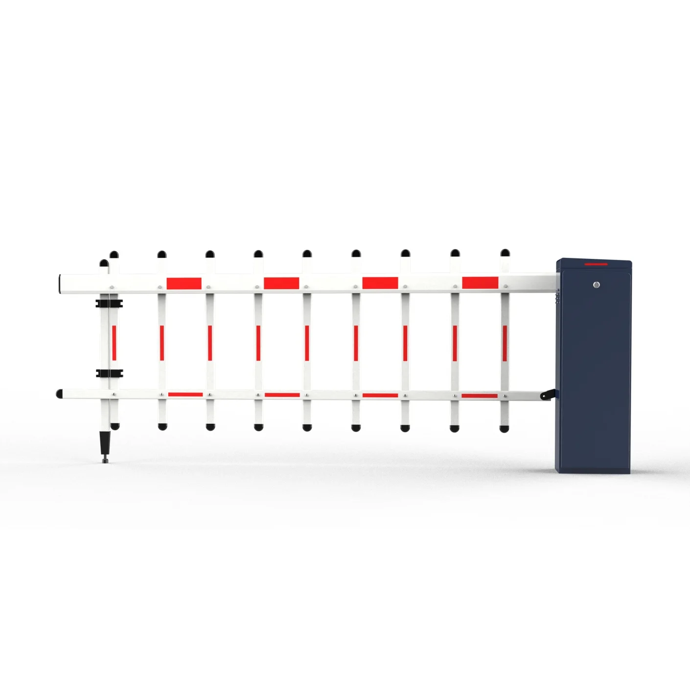 Barrera de Peaje de Acero Inoxidable y Sistema de Portón Batiente – Control de Acceso Vehicular de Servicio Pesado y Sistema de Gestión de Tránsito