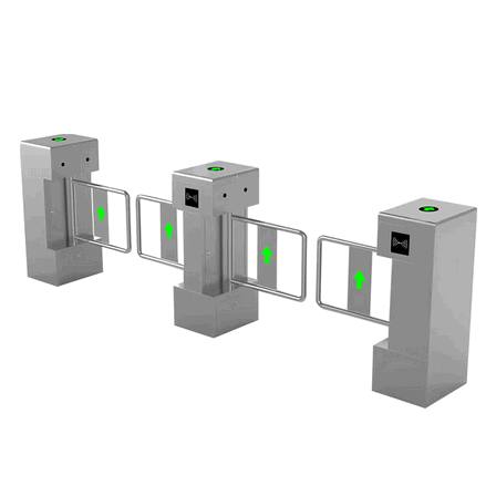 High-Security Swing Barrier Turnstiles for Busy Supermarkets & Retail Hubs4