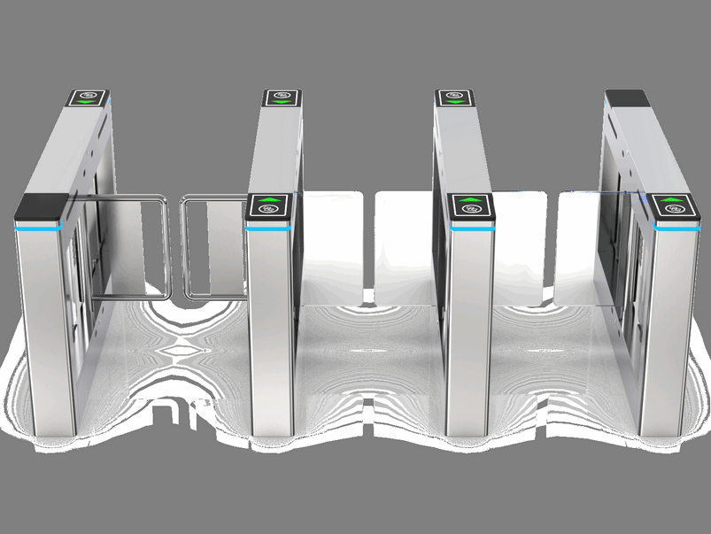 Residential Construction Site Swing Gate with Integrated Dome Camera for Real-Time Monitoring3