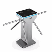 Custom Biometric Face Recognition Tripod Turnstile for Modern Gym & Fitness Centers3