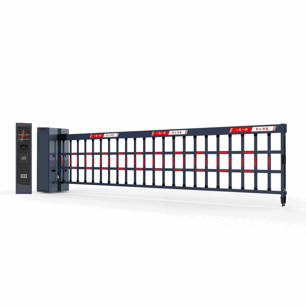 Barrera de Estacionamiento Plegable con Control Remoto Inalámbrico Multicanal – Sistema Inteligente de Brazo Articulado para Control de Acceso Vehicular