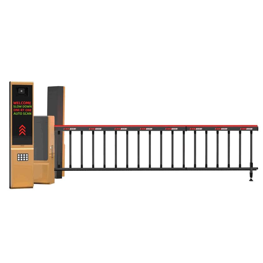 Commercial Plaza LPR Gate Controller with Multi-Language Voice Guide System