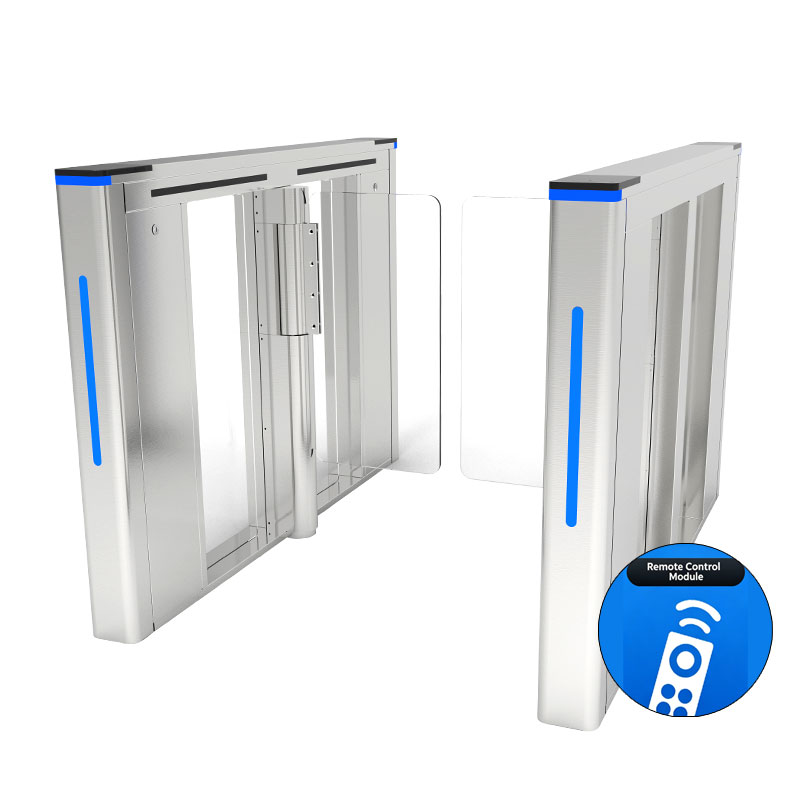 Supermarket Entrance Use Speedgate Double Turnstile Gate Entry System for Factories/gym Access Control4