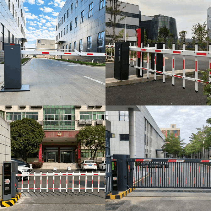 Barrera Automática de Brazo Inteligente con Cámara LPR, Pago Digital y Kiosco de Autoservicio – Sistema Inteligente de Gestión de Estacionamiento Sin Contacto2