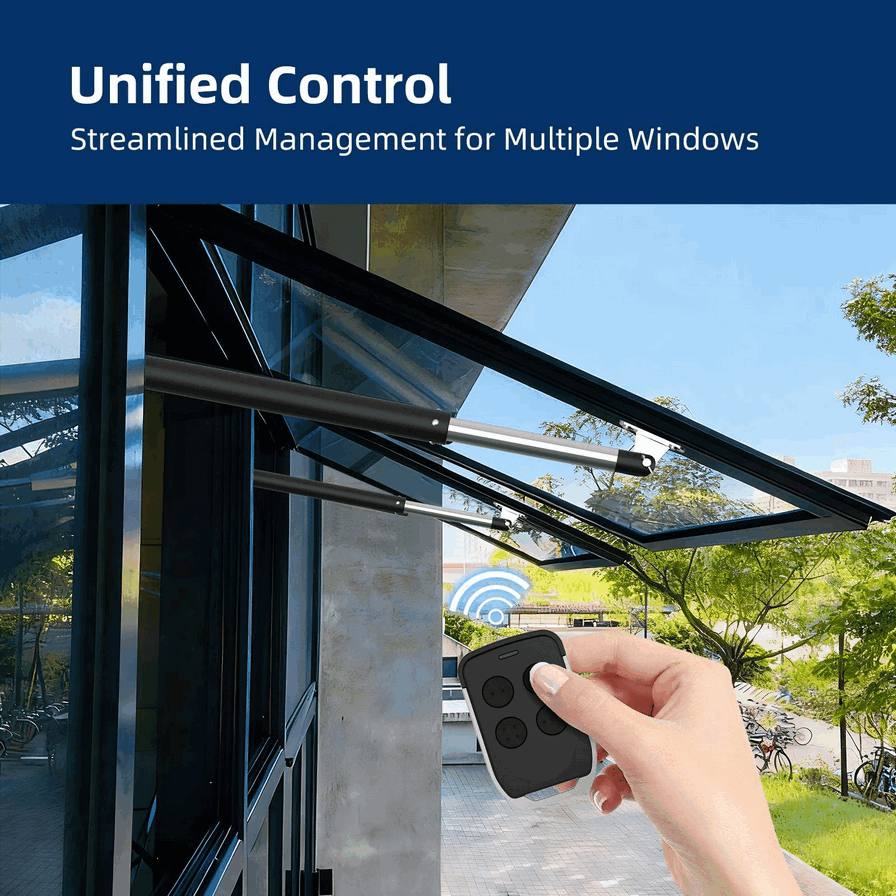 Kit Abridor Automático de Ventana para Invernadero con Energía Solar – Actuador de Ventilación Ecológico para Control Climático Agrícola de Precisión3