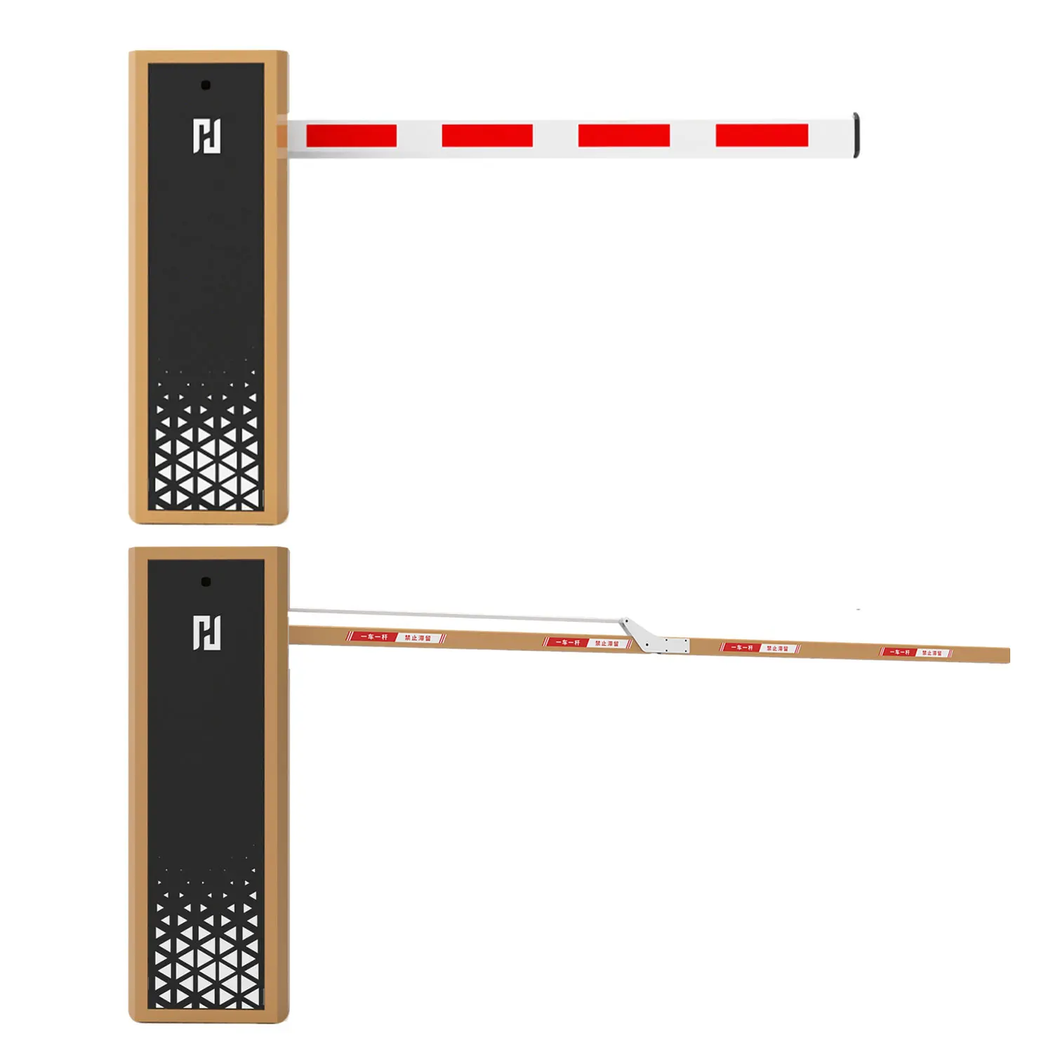 Professional Servo Motor Boom Gate with Saudi Arabia LPR for Commercial Malls