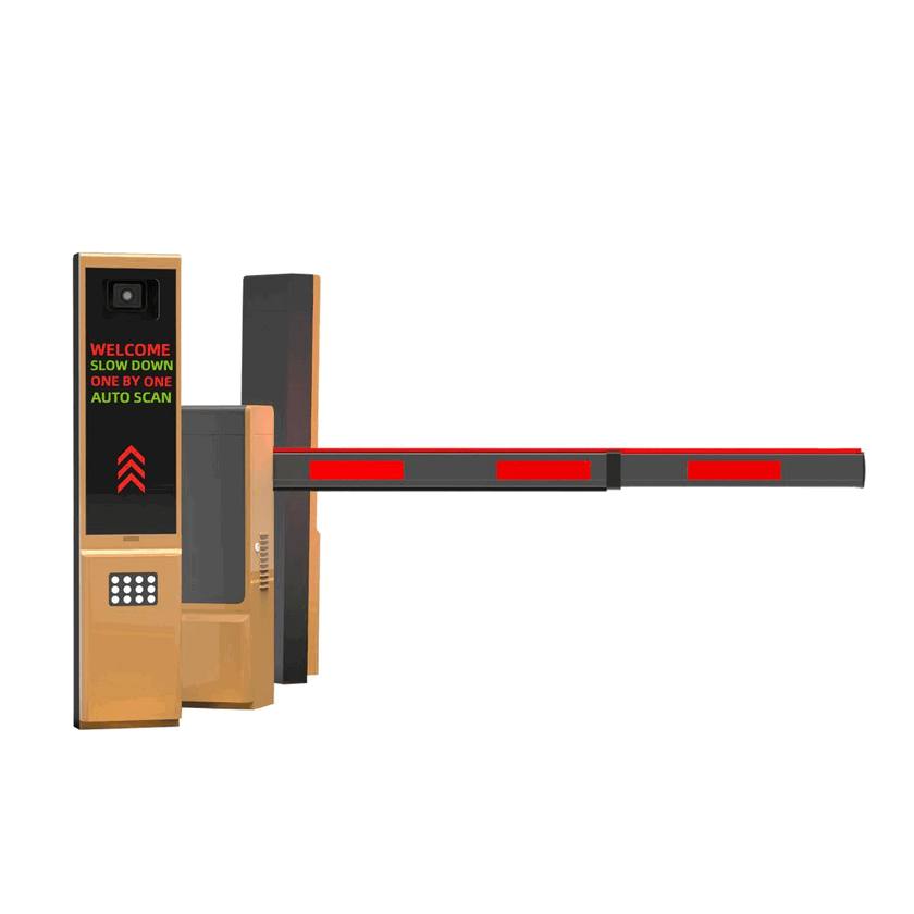 Barrera de Seguridad de Tránsito Manual con Brazo Batiente y Kit de Automatización Opcional – Sistema de Servicio Pesado para Control de Acceso Vehicular Perimetral