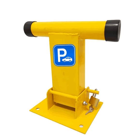 Bloqueador de Estacionamiento Manual en Forma de T de Servicio Pesado – Cerradura de Estacionamiento de Acero Duradera con Capacidad de 2 Toneladas para Espacios Seguros2