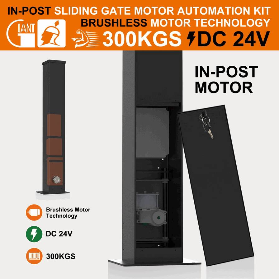 Kit de Motor para Portón Corredizo Automático de 300 kg – Sistema Eléctrico Premium para Comunidades Cerradas de Lujo y Acceso Residencial de Alta Gama2