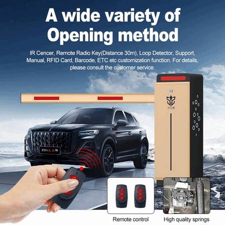 Barrera de Brazo Recto de 6 Metros de Servicio Pesado – Sistema Industrial Automático de Barrera para Control de Acceso Vehicular en Depósitos4