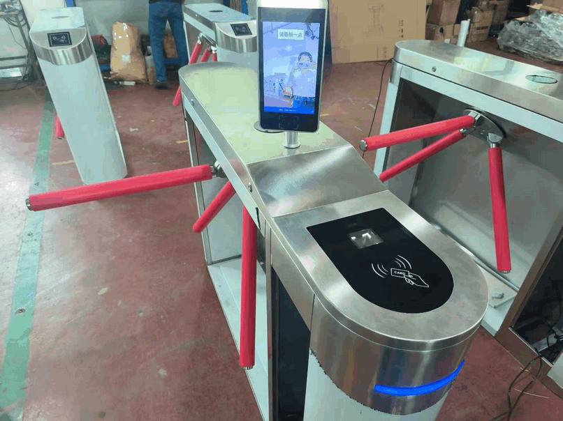 Molinete de Trípode con Motor Sin Escobillas – Sistema de Control de Acceso Antipolvo IP54 con Anticola para Gestión de Estacionamiento de Oficinas3