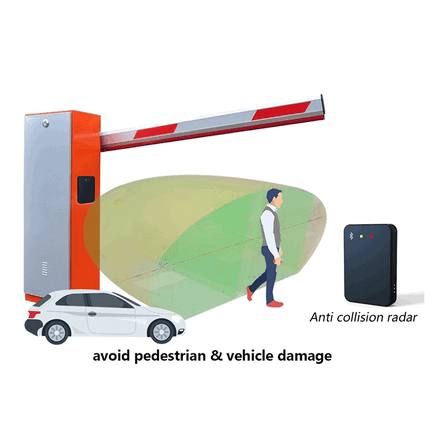FCC Certified Mmwave 77GHz Barrier Gate Radar for Waterproof Parking Lot Safety1