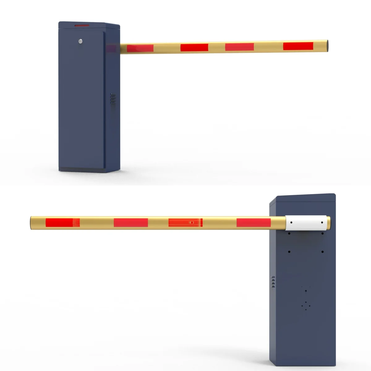 Sistema Integrado de Gestión de Estacionamiento LPR con Barrera de Brazo de Servicio Pesado – Reconocimiento Inteligente de Patentes y Control de Acceso Vehicular