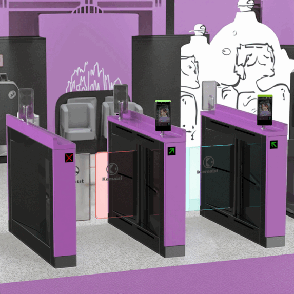 Swimming Pool & Office Intelligent Swing Gate with Face Recognition Technology1