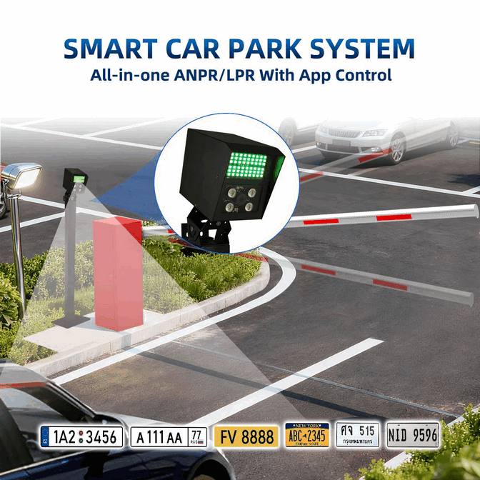 Sistema de Motor para Portón Corredizo con Cámara LPR/ANPR Integrada – Control Automático de Acceso Vehicular y Reconocimiento de Patentes para Comunidades Cerradas4