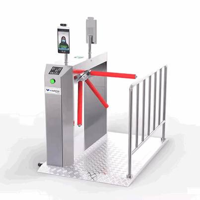 Semi-Automatic 304 Stainless Steel Tripod Gate for Reliable Public Facility Access2