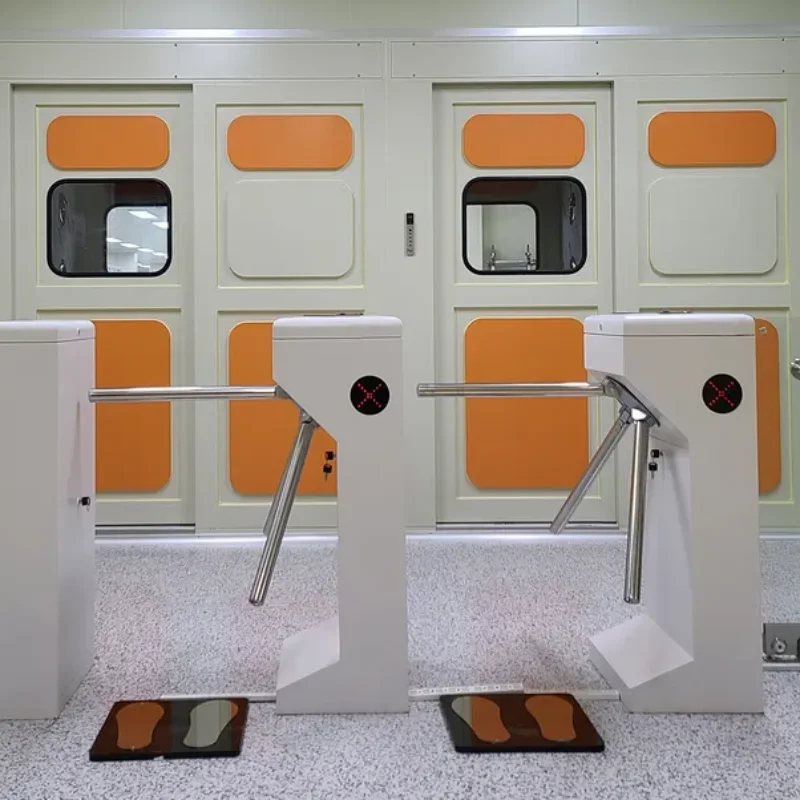 High-Security 304 Stainless Steel Tripod Turnstile for Corporate Office Access Control3