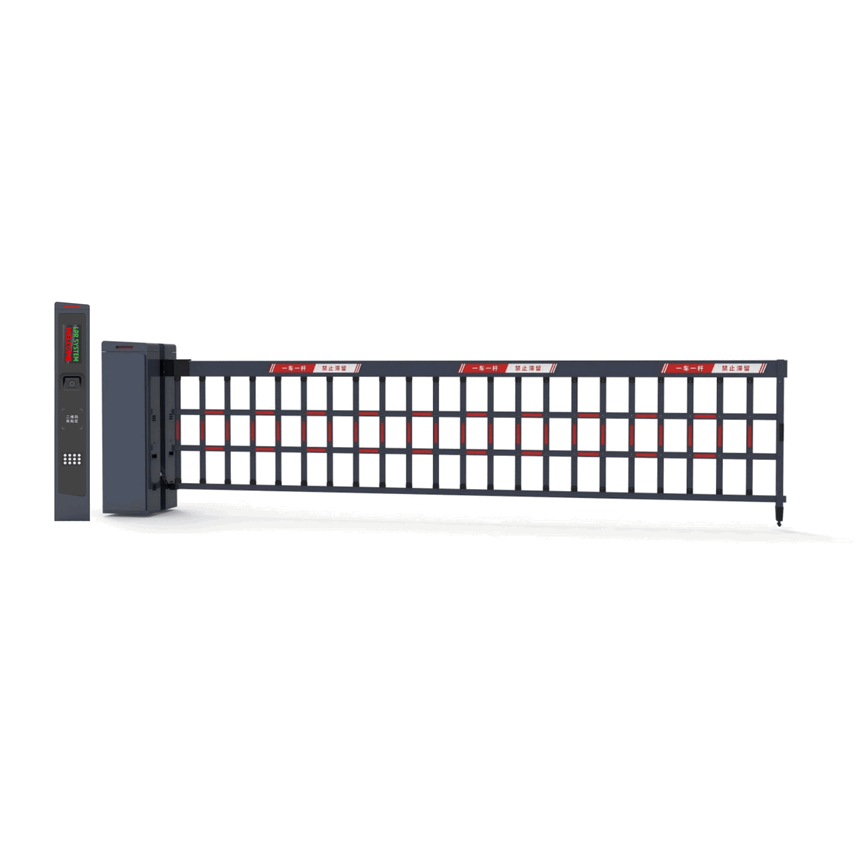 Barrera de Control de Acceso Vehicular con Motor DC 24V y Protección Anticolisiones Avanzada – Sistema Inteligente de Seguridad de Estacionamiento